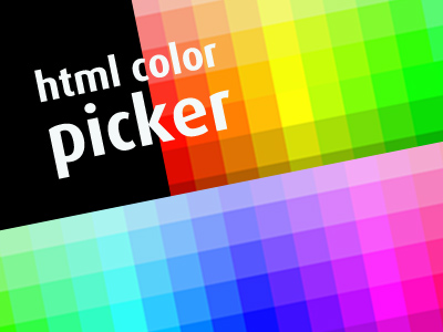 HTML kódy farieb